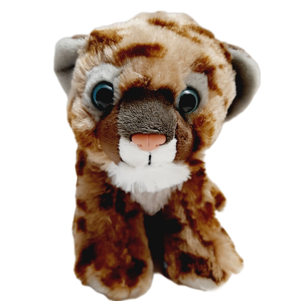 🍒4 for $20🍒 WILD REPUBLIC 10" Baby Cougar Cub Wild Cat Stuffed Kids Toy